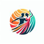 Una pareja de bailarines bailando salsa